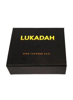 Lukadah Lukadah Classic Handcrafted Bi-Fold Genuine Full Grain Animal Hide Real Pull Up Leather Wallet for Men's (Peanut/Brown)  - Image 4