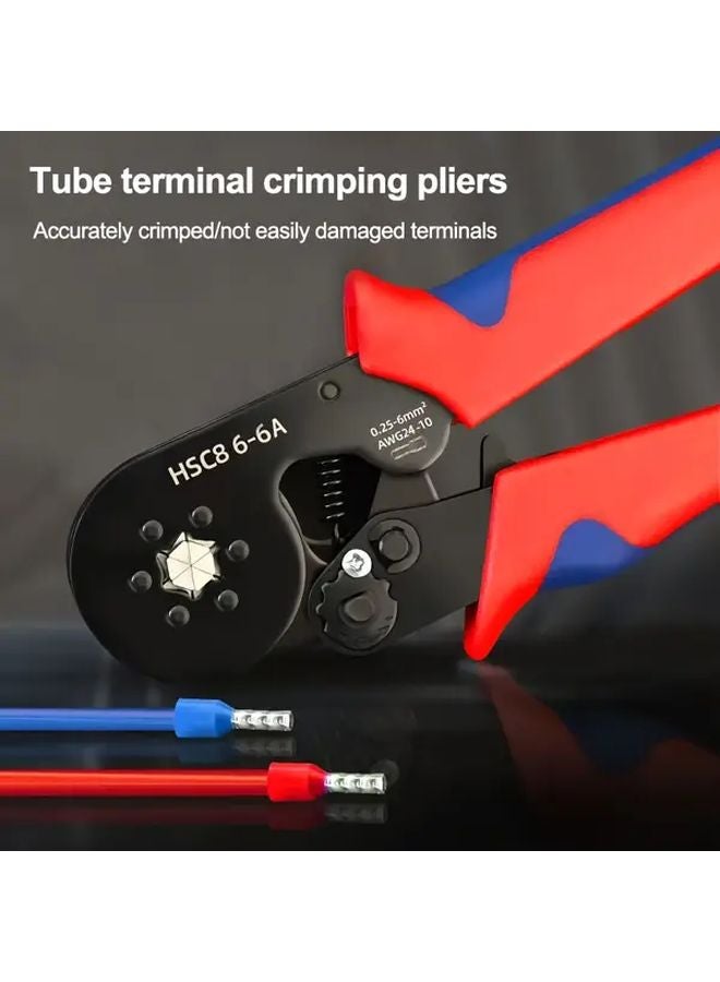 Heavy Duty Industrial Crimping Tool HSC 6 4A Ergonomic Grip For Electrical Wiring - Image 3