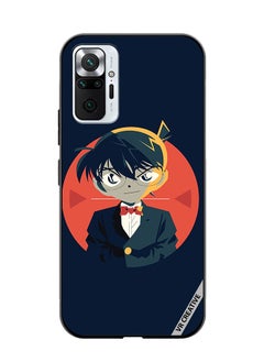 Protective Case Cover For Xiaomi Redmi Note 10 Pro Detective Conan Character Design Multicolour