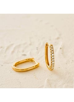Mevecco Women Huggie Earrings Gold Hoop 14K Gold Filled Small Simple Handmade Hypoallergenic Everyday Jewelry  - Image 5