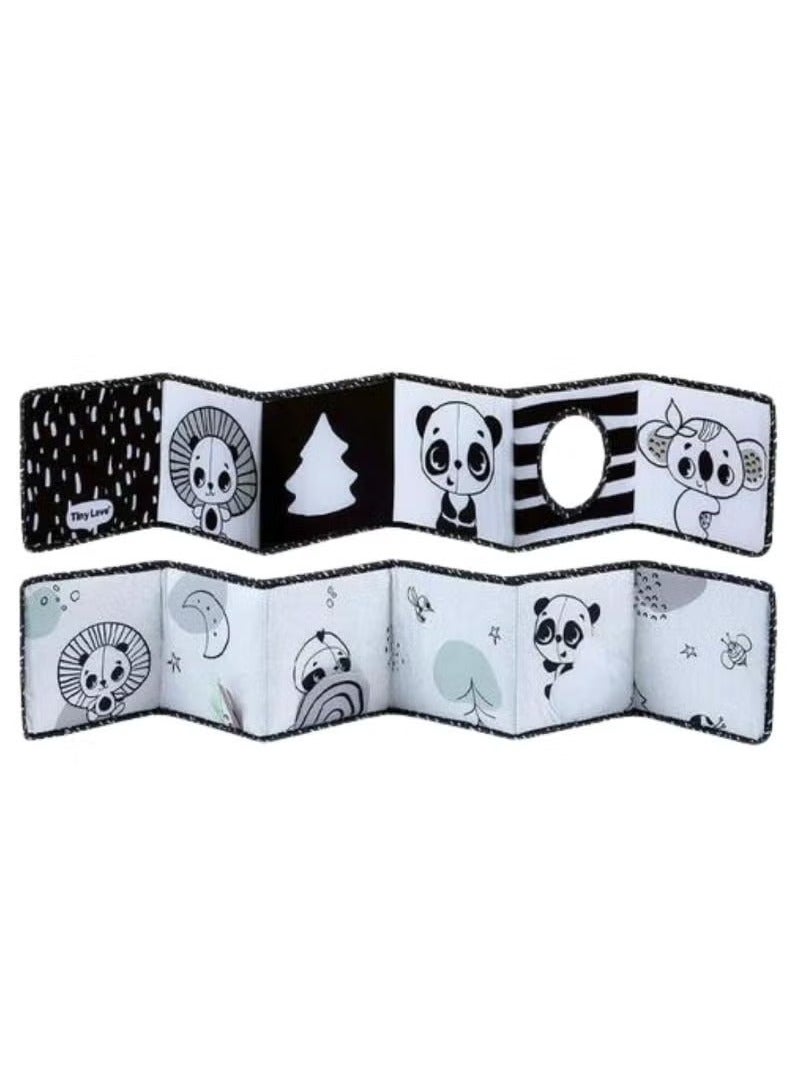 تيني لاف كتاب مزدوج الجوانب باللونين الأبيض والأسود