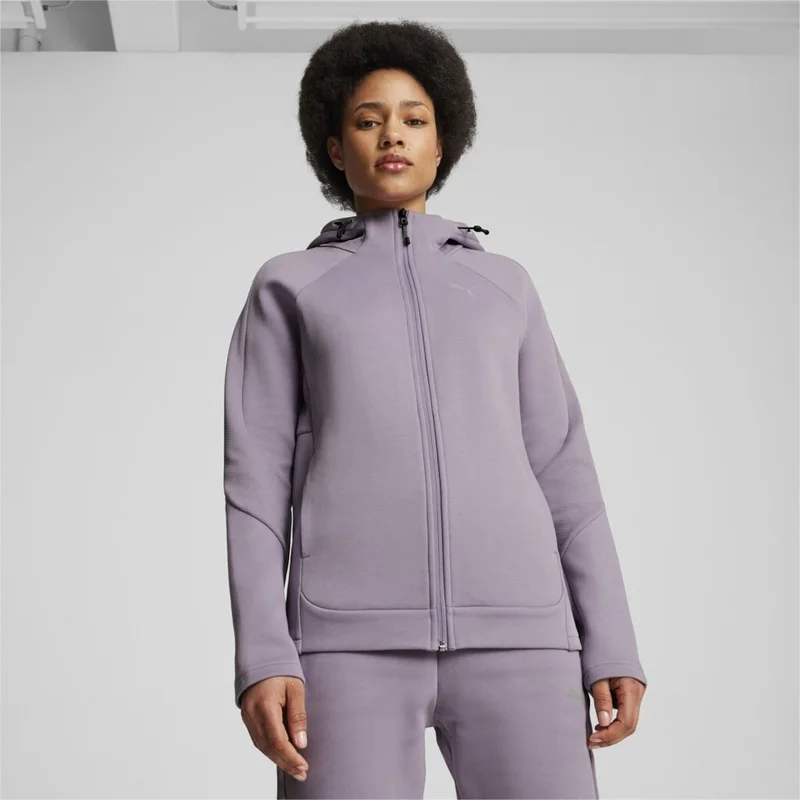 بوما Evostripe Full-Zip Sweatshirt Purple 68167030 Women