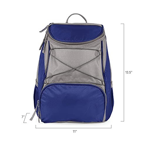 PICNIC TIME حقيبة ظهر مبرد معزول NCAA جورجيا تك يلو جاكيتس PTX، أزرق داكن - Image 4