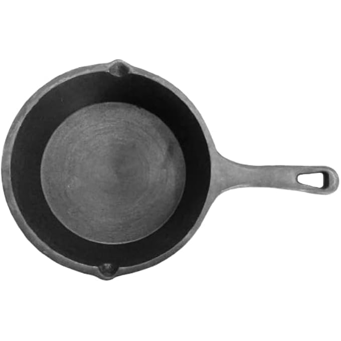 Unity Cast Iron Mini Frying Pan Skillet PreSeasoned For Healthy Cooking 65 Inches For Gas Induction Oven And Grill Use 6 Inch - Image 1