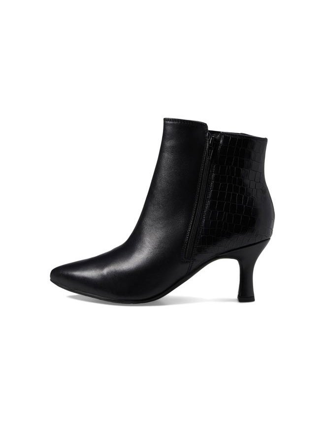 clarks Women's Kataleyna Glow Ankle Boot, Black Leather, 37 EU - Image 5