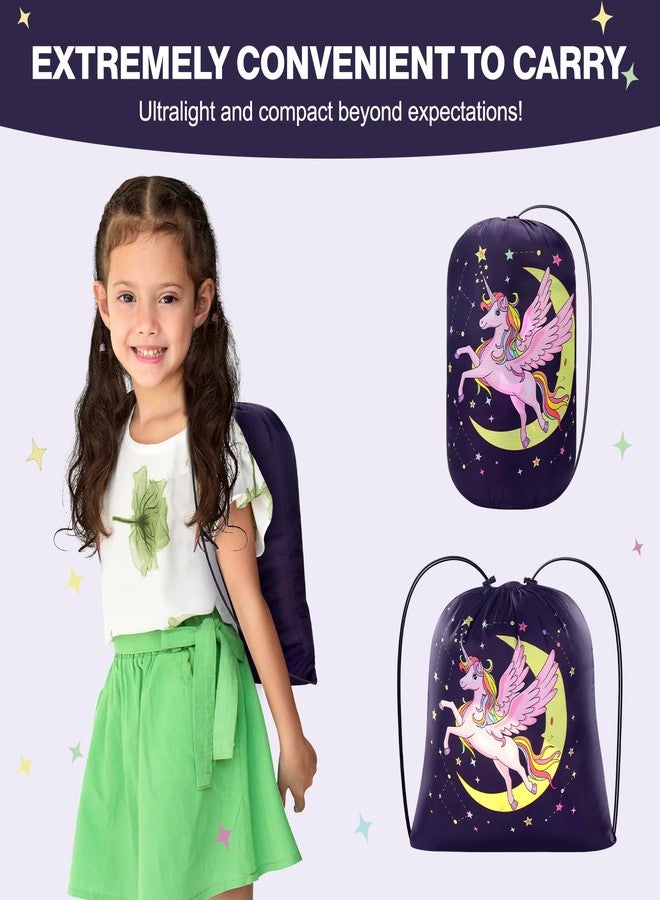 ETGLCOZY Kids Sleeping Bag with Pillow - Larger Toddler Nap Mat - Slumber Bag for Girls Boys, Washable, Roll up, Perfect for Camping Backpacking Daycare Preschool Travel Sleepover Ages 3-12 Years - Image 5