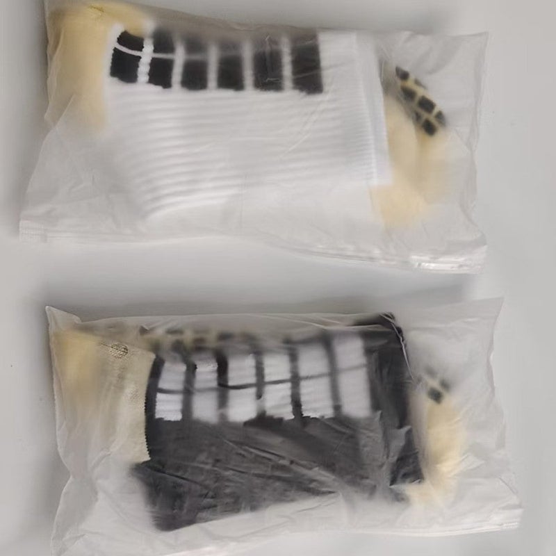 Non-Slip Grip Socks for Men - Anti-Slip Silicone Football Soccer Socks Mid-Calf, Cushioned Shock Absorption Moisture Wicking Breathable Sports  Socks - Image 3