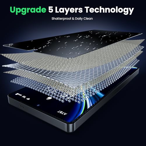 WSKEN for Samsung Galaxy S25 Ultra Privacy Screen Protector - 25 Degree Anti Spy [Fingerprint Unlock Support] Case Friendly Shatterproof Auto Dust Removal Tempered Glass for Galaxy S25 Ultra,2 PCS - Image 4