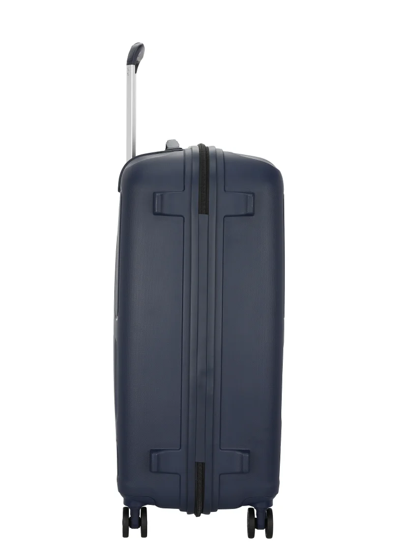 AMERICAN TOURISTER 79 cm / 29 inch Ellipso Suitcase, Check-In Size 79 cm / 29 inch, 4 Spinner Wheels, Hard Top, Polypropylene, Navy|Lightweight|Scratch Resistant Texture|TSA Lock - 3 Years International Warranty  | Best Price UAE