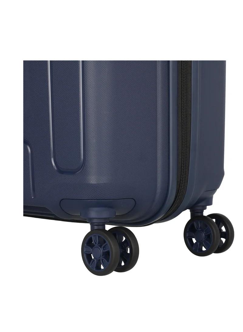 AMERICAN TOURISTER 79 cm / 29 inch Ellipso Suitcase, Check-In Size 79 cm / 29 inch, 4 Spinner Wheels, Hard Top, Polypropylene, Navy|Lightweight|Scratch Resistant Texture|TSA Lock - 3 Years International Warranty  | Best Price UAE
