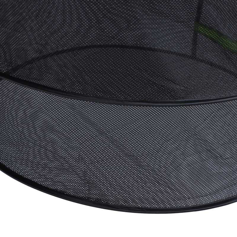 Herb Drying Rack: 3-Layer Mesh & Oxford Fabric - Fast Even Drying, Zippered Cover Protection Stable Waterproof Structure for Indoor Grow Tents Outdoor Plant Herb Drying - Image 5