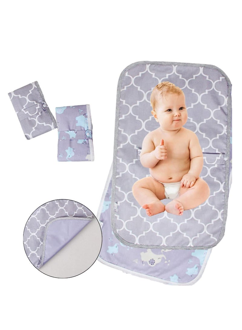 Gonice Replacing the pad for travel diapers - Replacing the lightweight pad for baby diapers - Baby dressing changer - Machine washable - Image 1