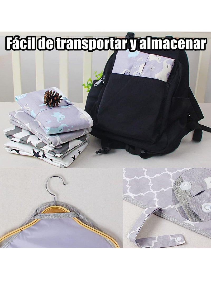 Gonice Replacing the pad for travel diapers - Replacing the lightweight pad for baby diapers - Baby dressing changer - Machine washable - Image 4