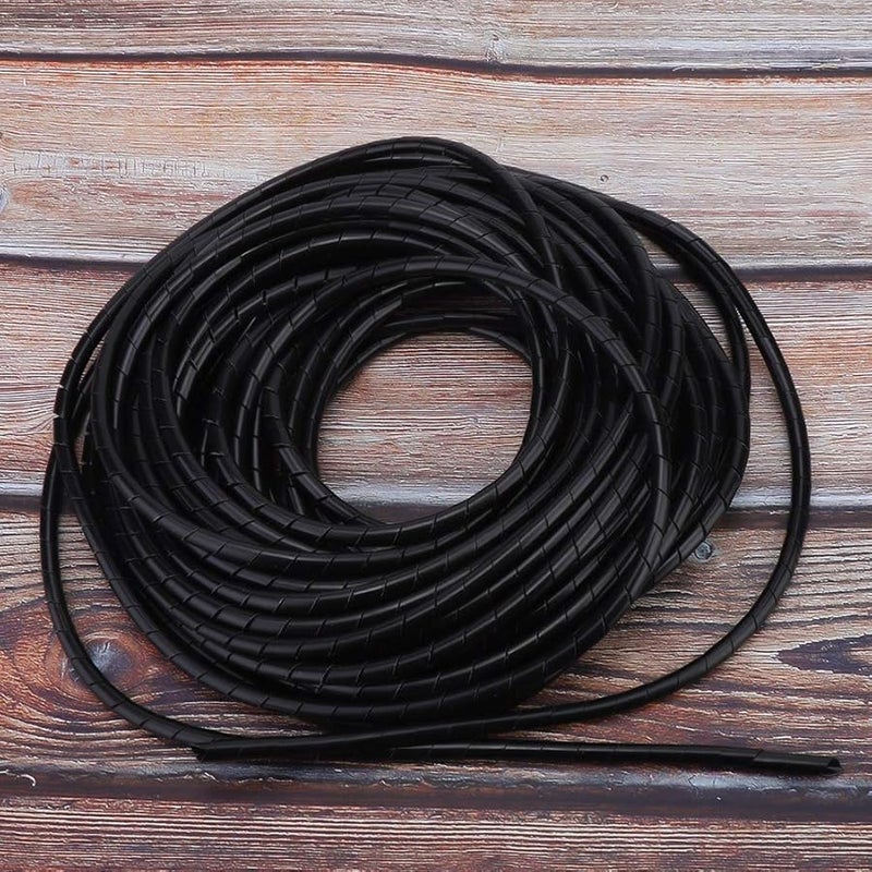 الأكمام الأسلاك المرنة السوداء بقطر 6 مم للمكونات الإلكترونية والاستخدام المهني - Image 2