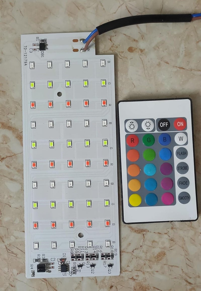Generic HOL Brick Light DOB 50W RGB with Remote Control Raw Material 2 RGB 50W Brick DOB 1 Remote  - Image 5