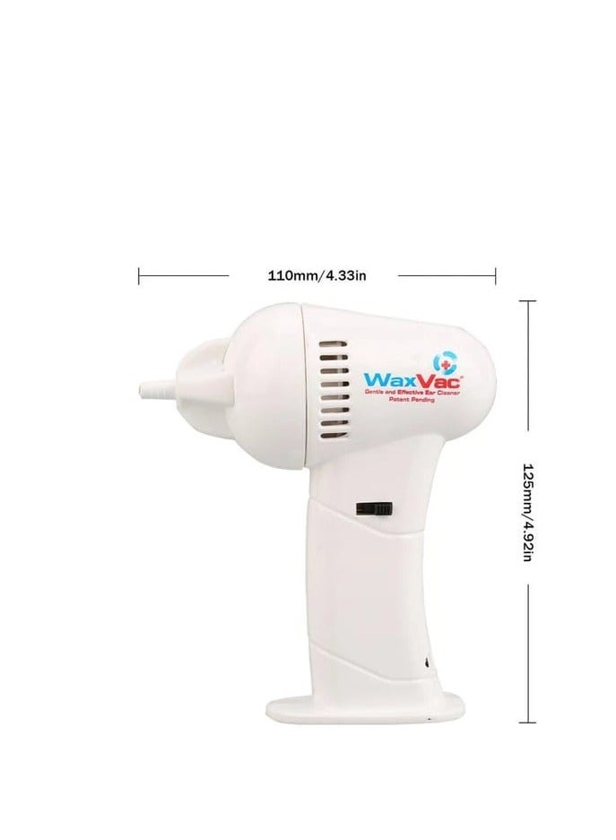 BAIG Customizable Portable Electric Ear Vacuum Cleaner Ear Wax Vac Removal Safety Body Health Care Soft Safety Head Ear Care Tool - Image 3