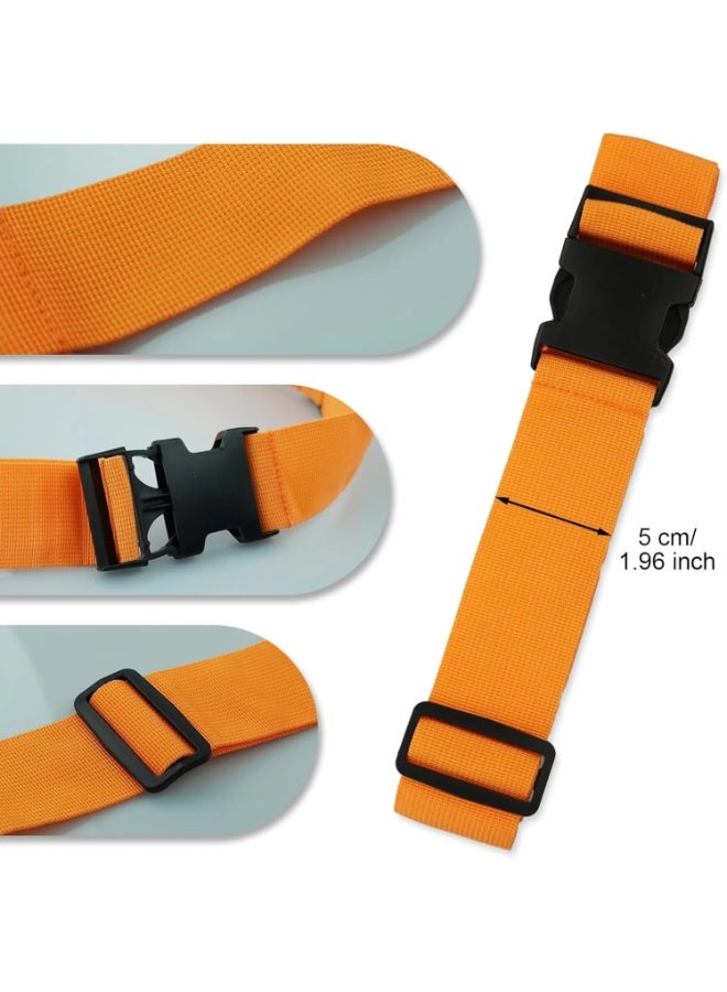 Adjustable Cross Luggage Security Strap, 4.3M Travel Suitcase Belt - Image 4