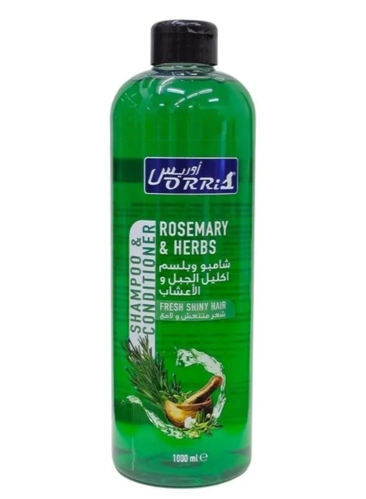 Oris Shampoo And Conditioner Rosemary And Herbs 1000 ml