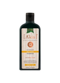 A'kin Natural Rosemary Daily Shine Shampoo No Paraben No Sulphate & Silicone Free 225 Ml  - Image 1