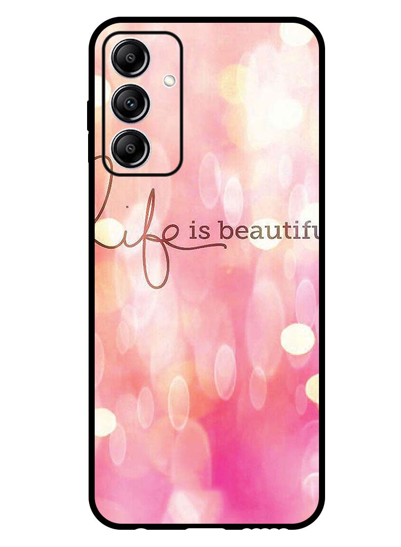 Theodor Protective Case Anti Scratch Shock Proof Bumper Cover For Samsung Galaxy A35 Life Is Beautiful - Image 1
