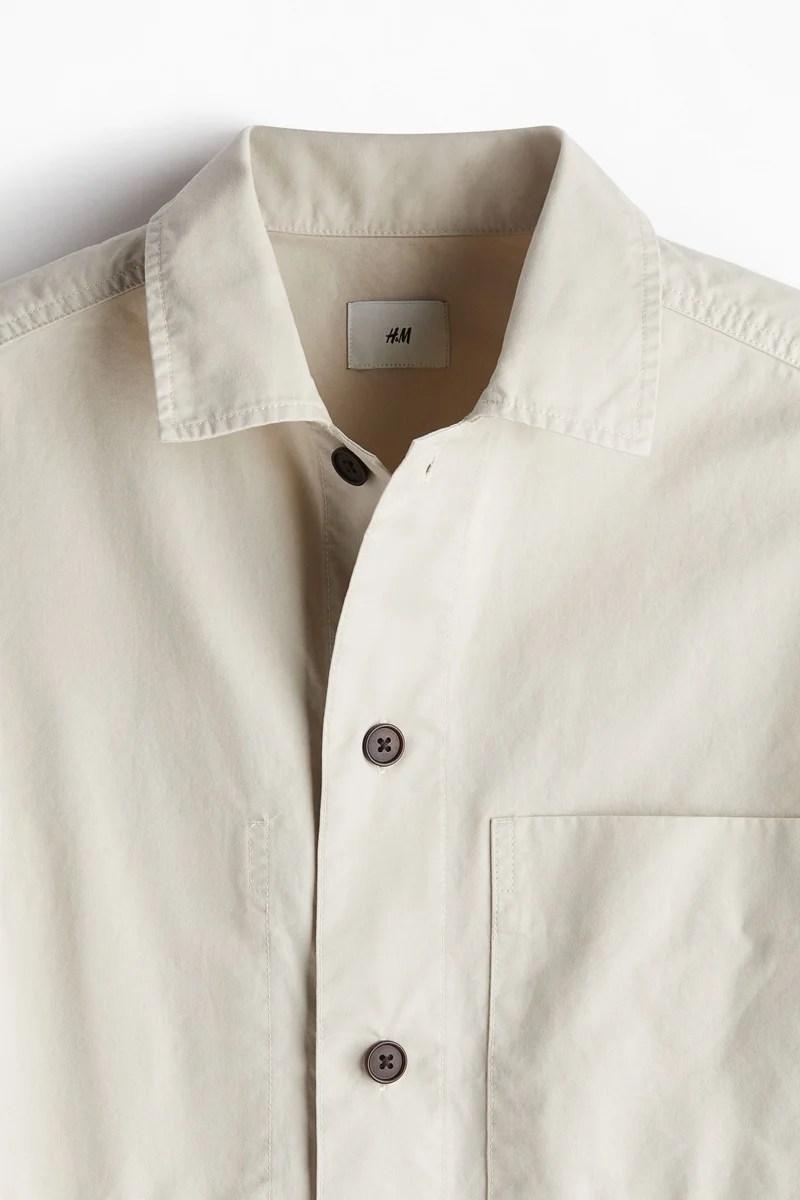 H&M Regular Fit Twill overshirt
