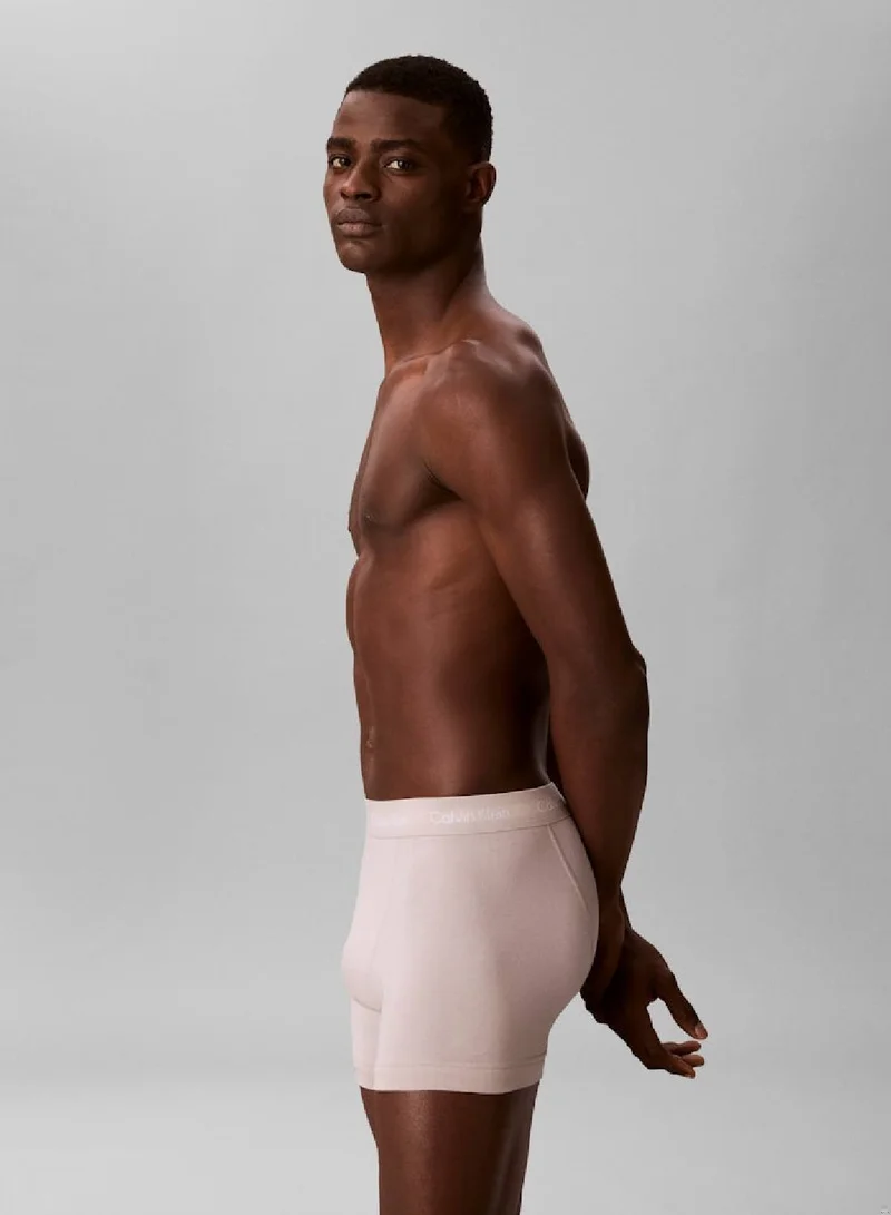 CALVIN KLEIN  3 Pack Trunks - Cotton Stretch for Men | Best Price UAE