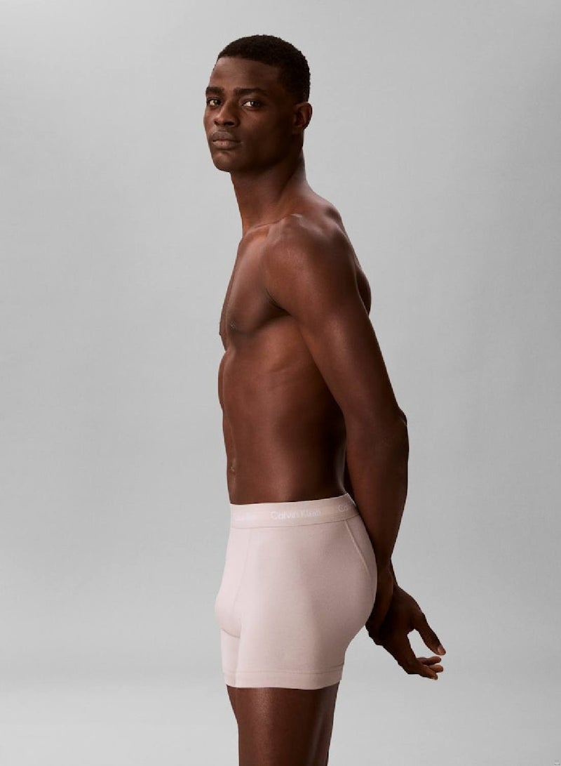 CALVIN KLEIN 3 Pack Trunks - Cotton Stretch - Image 5