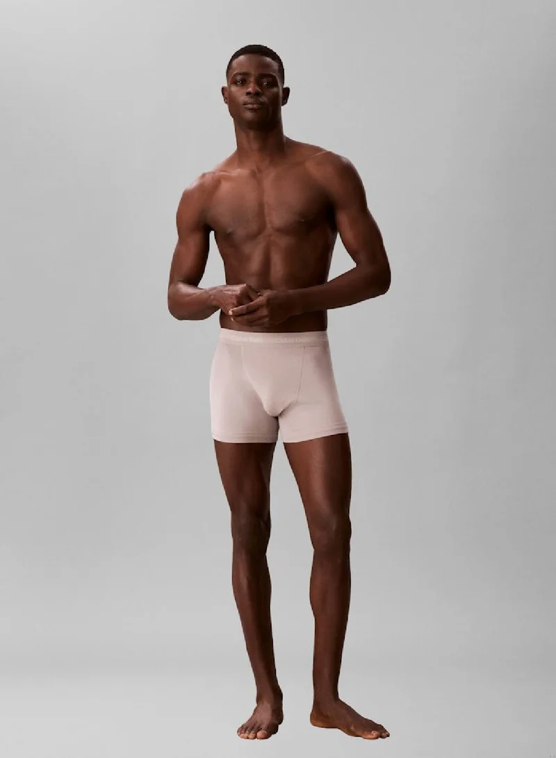 CALVIN KLEIN  3 Pack Trunks - Cotton Stretch for Men | Best Price UAE