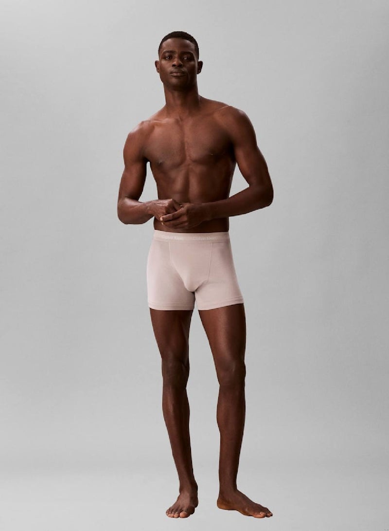 CALVIN KLEIN 3 Pack Trunks - Cotton Stretch - Image 3