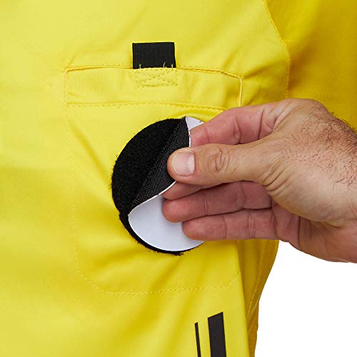 Murray Sporting Goods Yellow Soccer Referee Jersey | Men’s Official Pro Soccer Referee Shirt - Short Sleeve (Yellow, X-Small) - Image 3