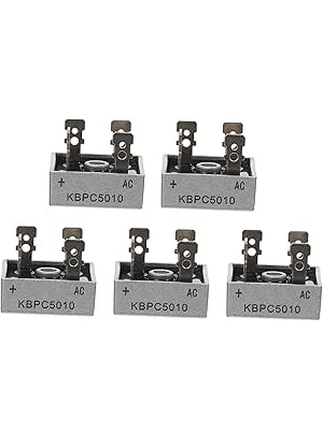 5Pcs Single Phase Full Wave Bridge Rectifier Low Power Consumption - Image 1