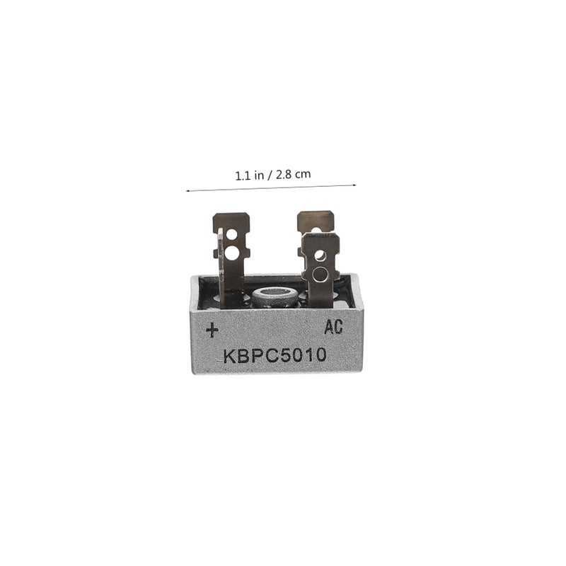 5Pcs Single Phase Full Wave Bridge Rectifier Low Power Consumption - Image 3