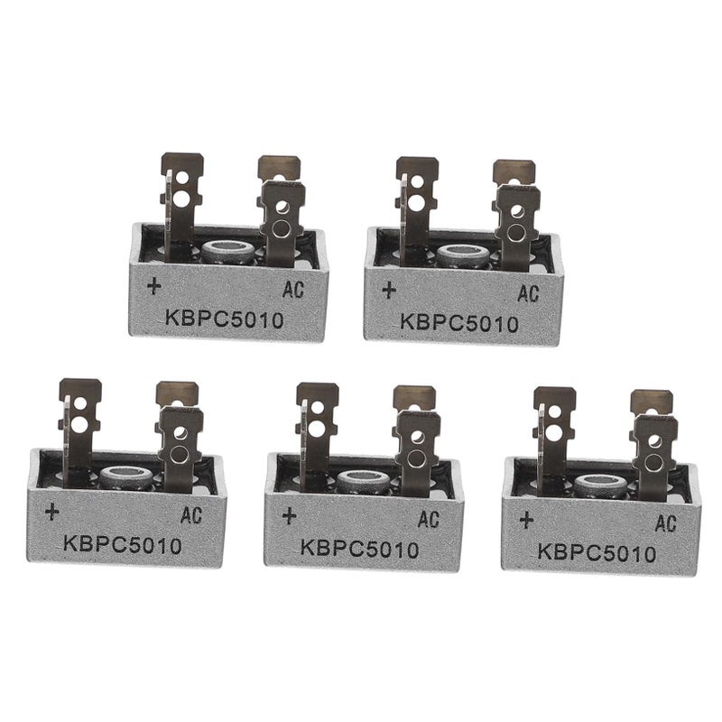 5Pcs Single Phase Full Wave Bridge Rectifier Low Power Consumption - Image 2