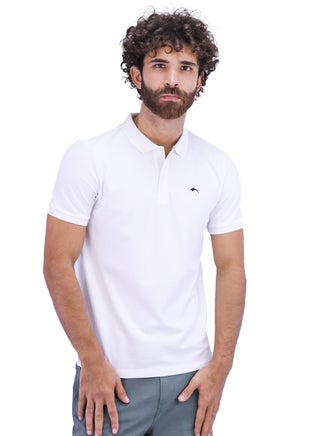 بولو صلب مزخرف للرجال - أبيض - pzsku/Z6D9F22DEF97A3BC335E6Z/45/_/1727332761/5e5f83d0-a5b3-4165-b028-5fd2a2793a9a