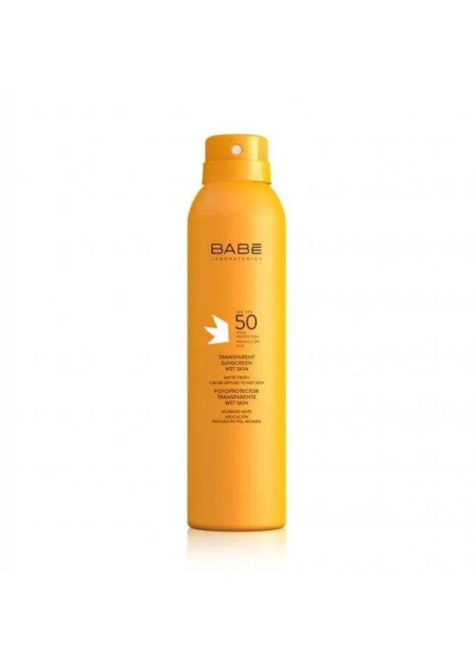 Babe Babe SPF50 Sun Transparent Sunscreen Wet Skin 200 ml 
