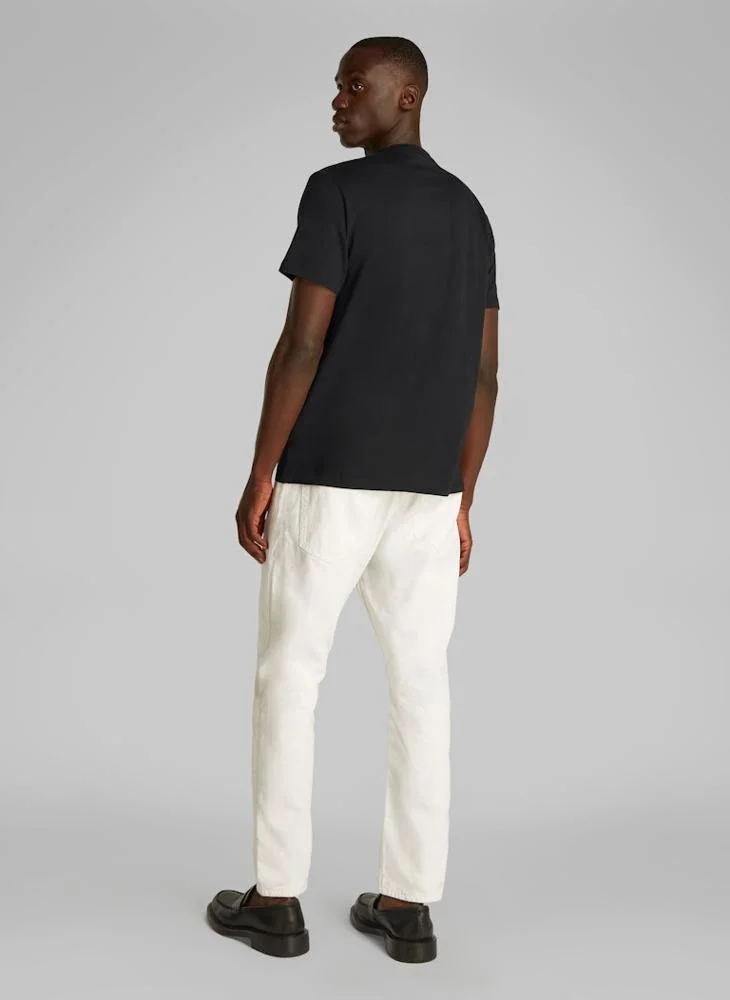 كالفن كلاين جينز Logo Print Short Sleeve Crew Neck T-Shirt