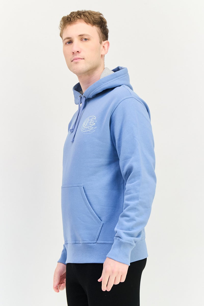 Champion Men Sportswear Fit Long Sleeves Outdoor Hoodie, Slate Blue - Image 3