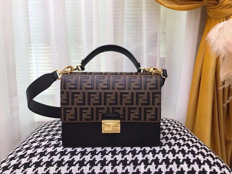 FF Fendi Camera Bag Chain Baguette Women's Bag Camera bag Italian Style Handmade Bag - Image 2
