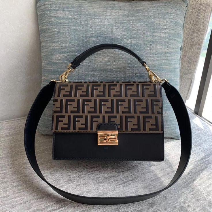 FF Fendi Camera Bag Chain Baguette Women's Bag Camera bag Italian Style Handmade Bag - Image 3