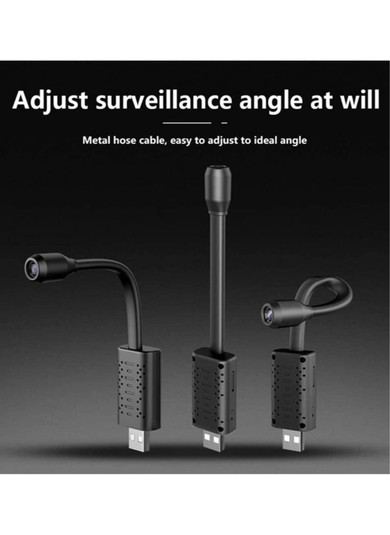 Portable Wifi Security Camera Smart Mini Wireless USB IP Camera Flexible 360 Degree Loop Video Motion Detection Camera