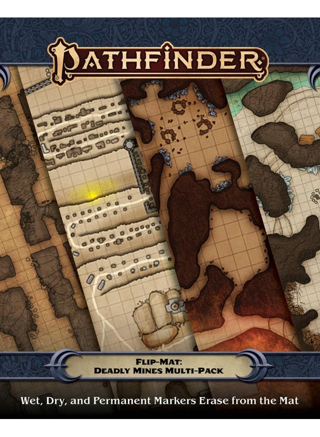 Pathfinder Flip-Mat: Deadly Mines Multi-Pack 