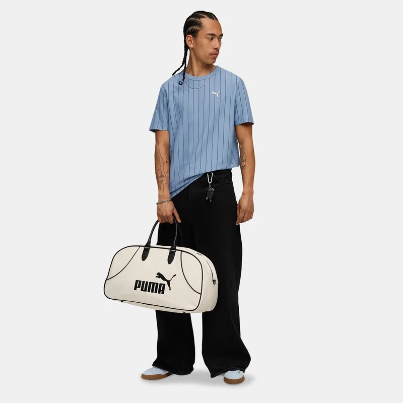 Puma Blue Men's Class Striped T-Shirt for Men | Best Price UAE