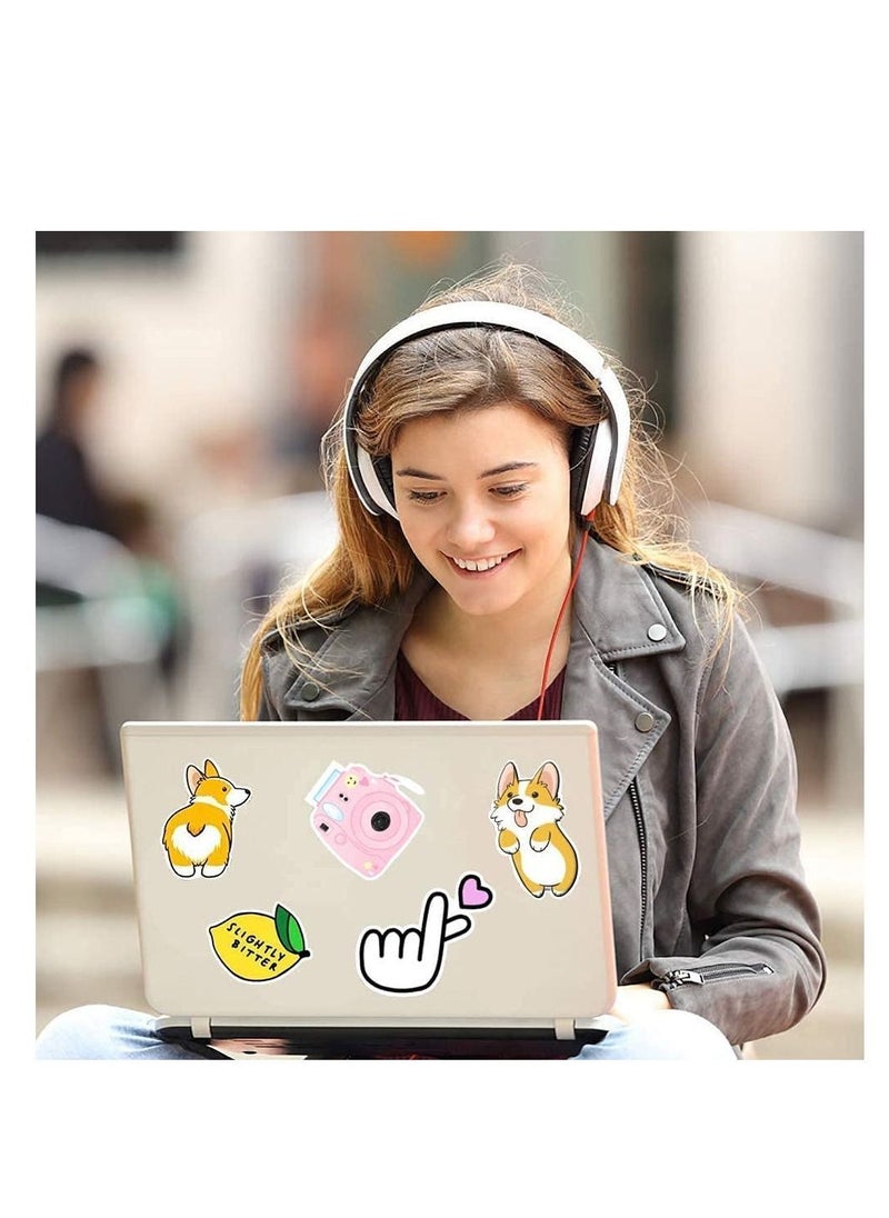 Generic - Kawaii Rabbit Stickers Girls Pink, Gift for Children Teens Adults Kids, Waterproof Cute Cartoon Scrapbook Water Bottle Vsco Laptop Skateboard Journal Bicycle DIY Decals (Rabbit 1) - Image 1
