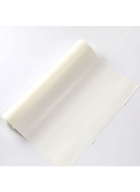 Thickened Transparent Drawer Mat Paper Heat Insulation Moisture Proof Table Pad Wardrobe Cabinet Shoe Cabinet Mat-Color:Off-White-flat Dot-Specifications:30*300cm