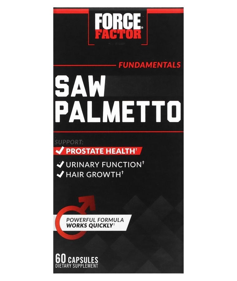 Force Factor Fundamentals Saw Palmetto 60 Capsules