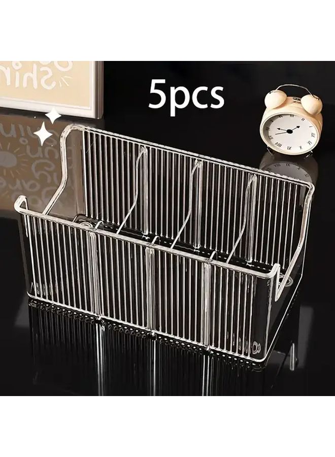 2pcs Acrylic Detachable Belt Storage Box Front Open Top Heavy Duty Organizer - Image 4