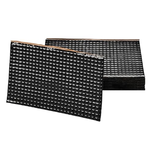 SGM Black Premium Car Sound Deadening Mat 80 mil (2mm) 36 sqft (3.4 sqm), Automotive Sound Deadener, Self Adhesive Butyl Car Sound Deadening Material, Audio Noise Insulation and Dampening Sheets - Image 1