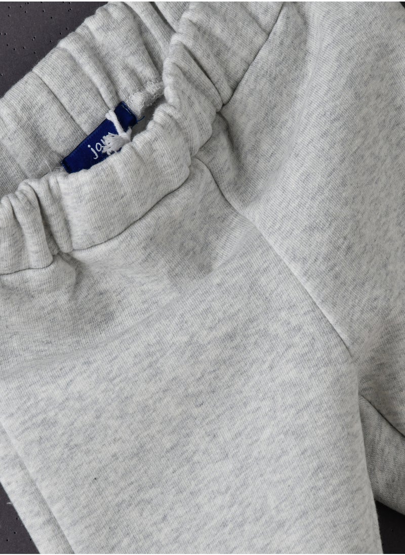 JAM - Boys Grey Joggers with Lion Patches - Image 1