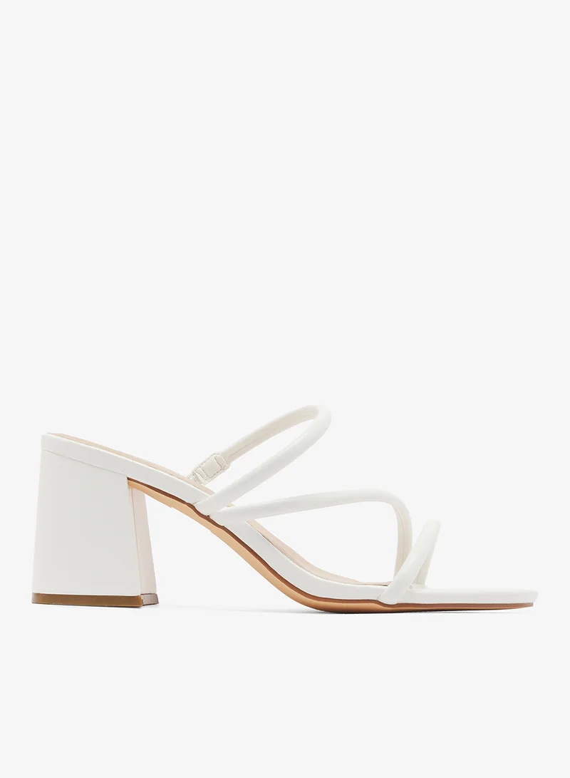 London Rebel Charlotte Multi Strap High-Heel Sandals