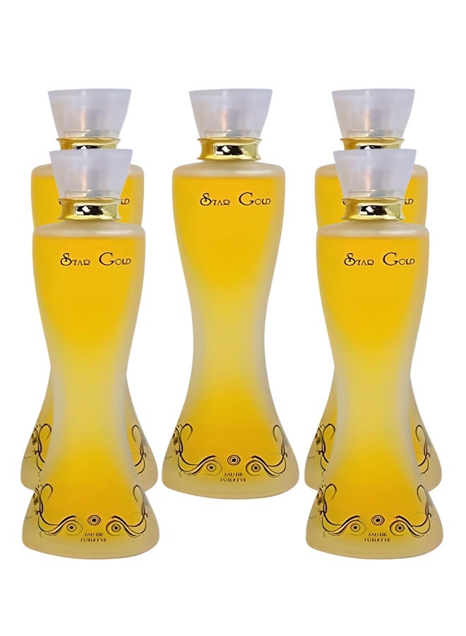 أهسان 5 قطع عطر جلف ستار جولد للنساء 100 مل - Image 1